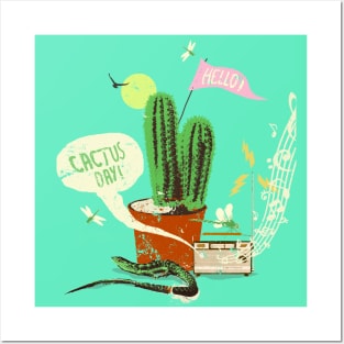 CACTUS DAY Posters and Art